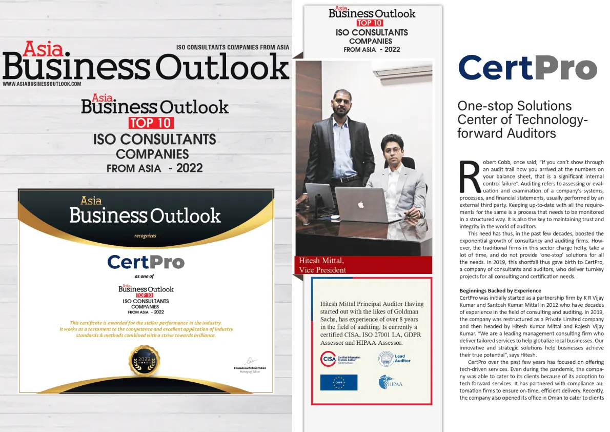 CertPro-Asia Business Outlook