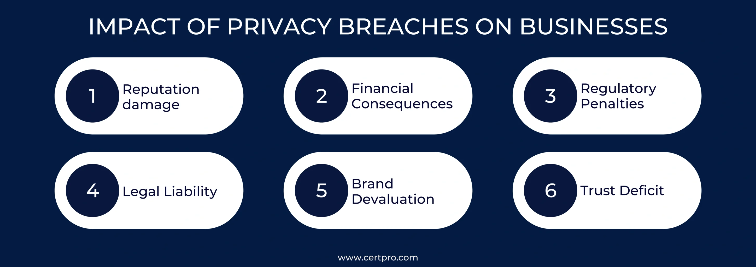 IMPACT OF PRIVACY BREACHES ON BUSINESSES