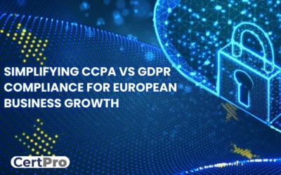 CCPA VS GDPR COMPLIANCE: UNDERSTAND KEY DIFFERENCES FOR EUROPEAN COMPANIES