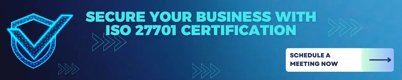 ISO 27701 Meeting button