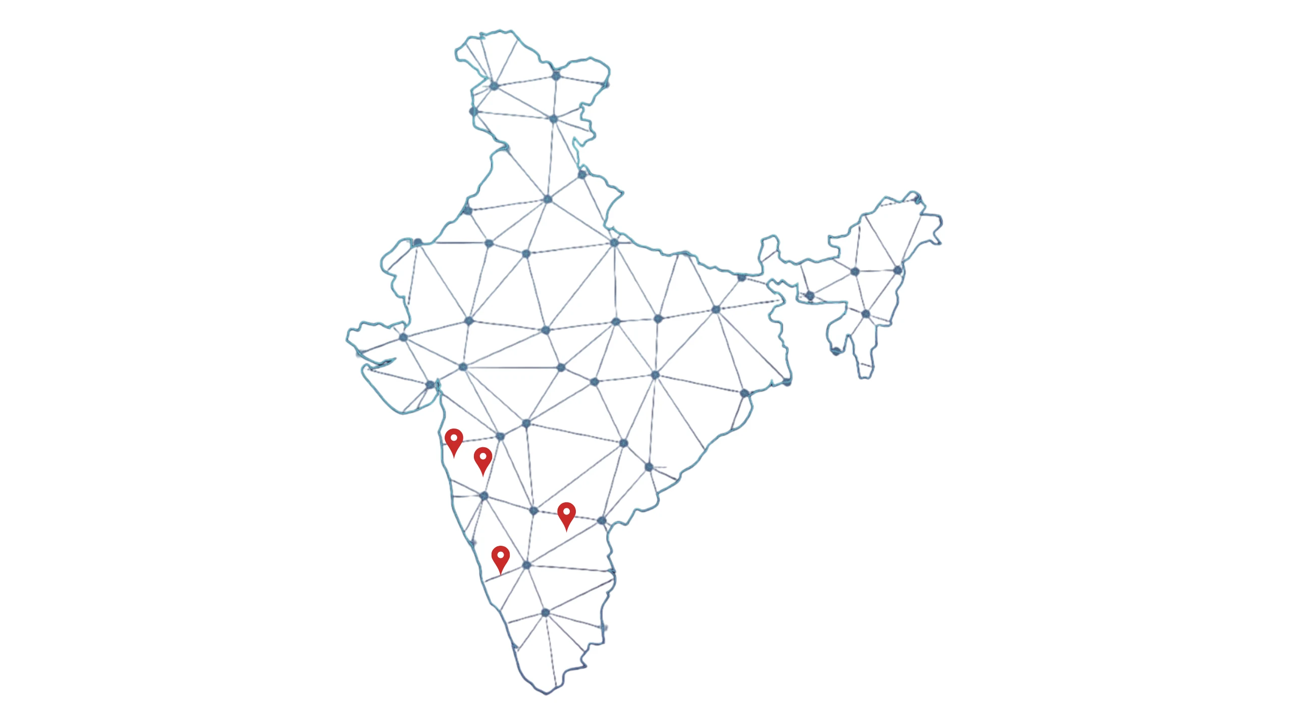 India location map
