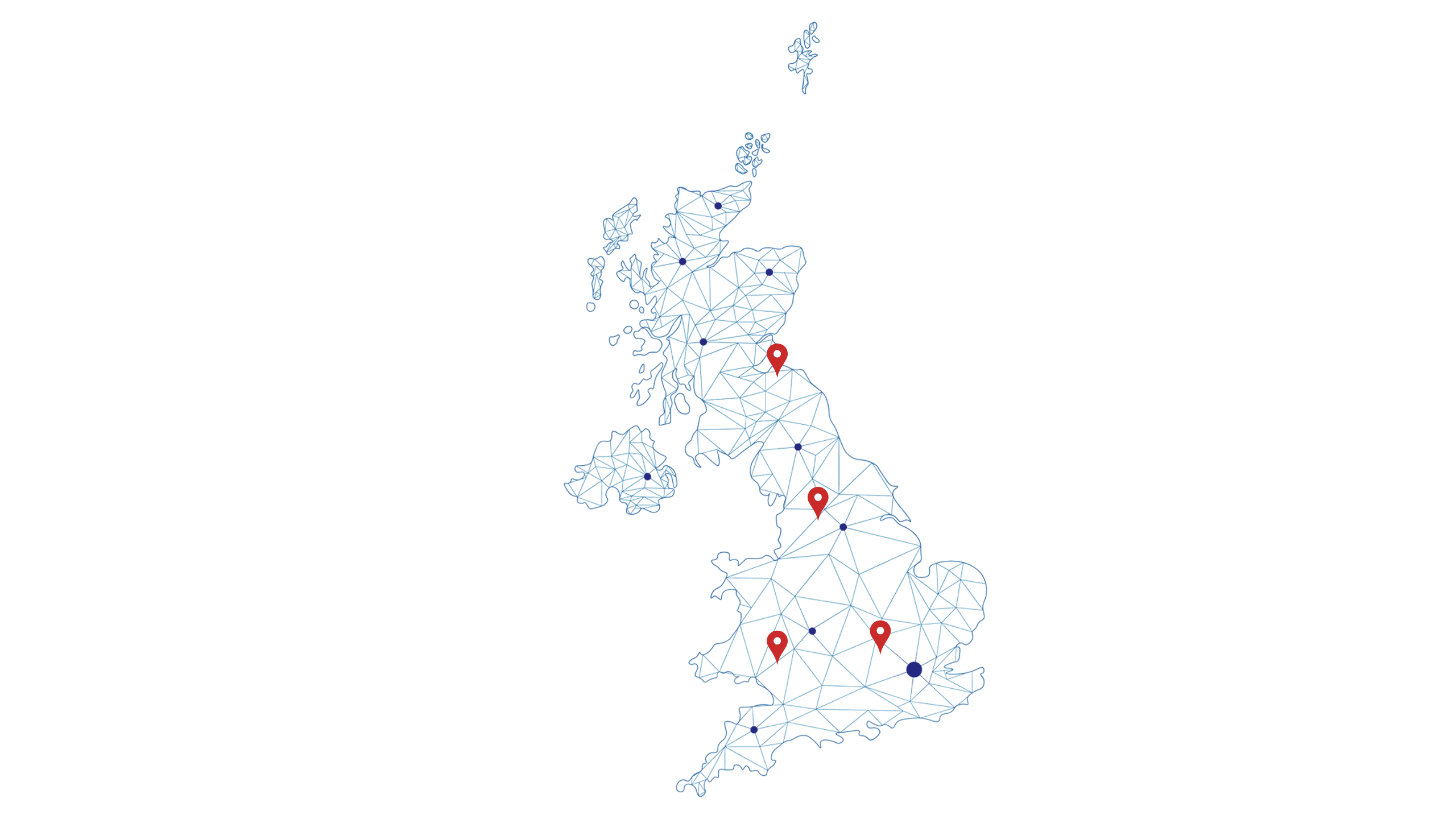 UK location page map