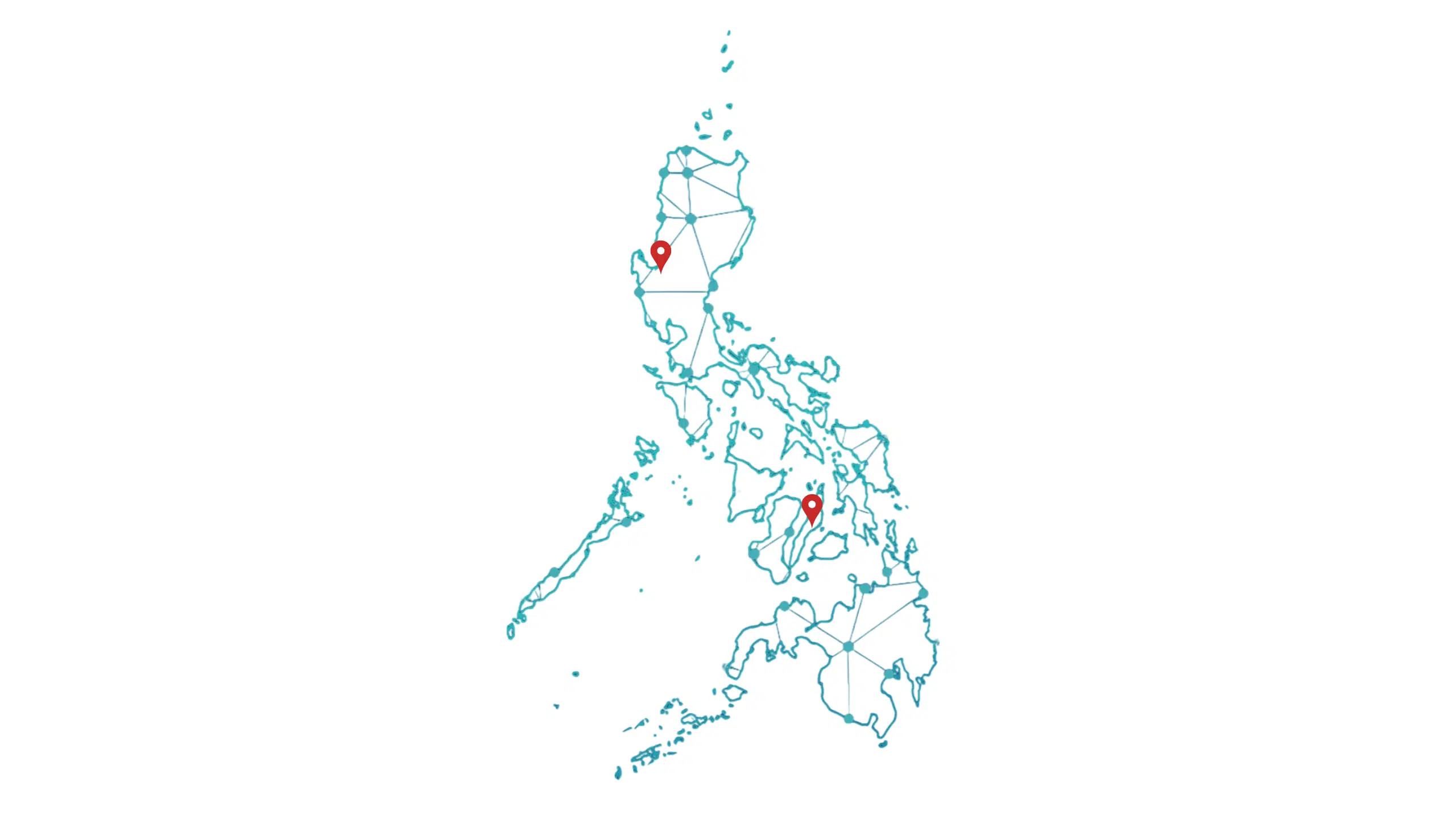 PHILIPPINES Location pages map