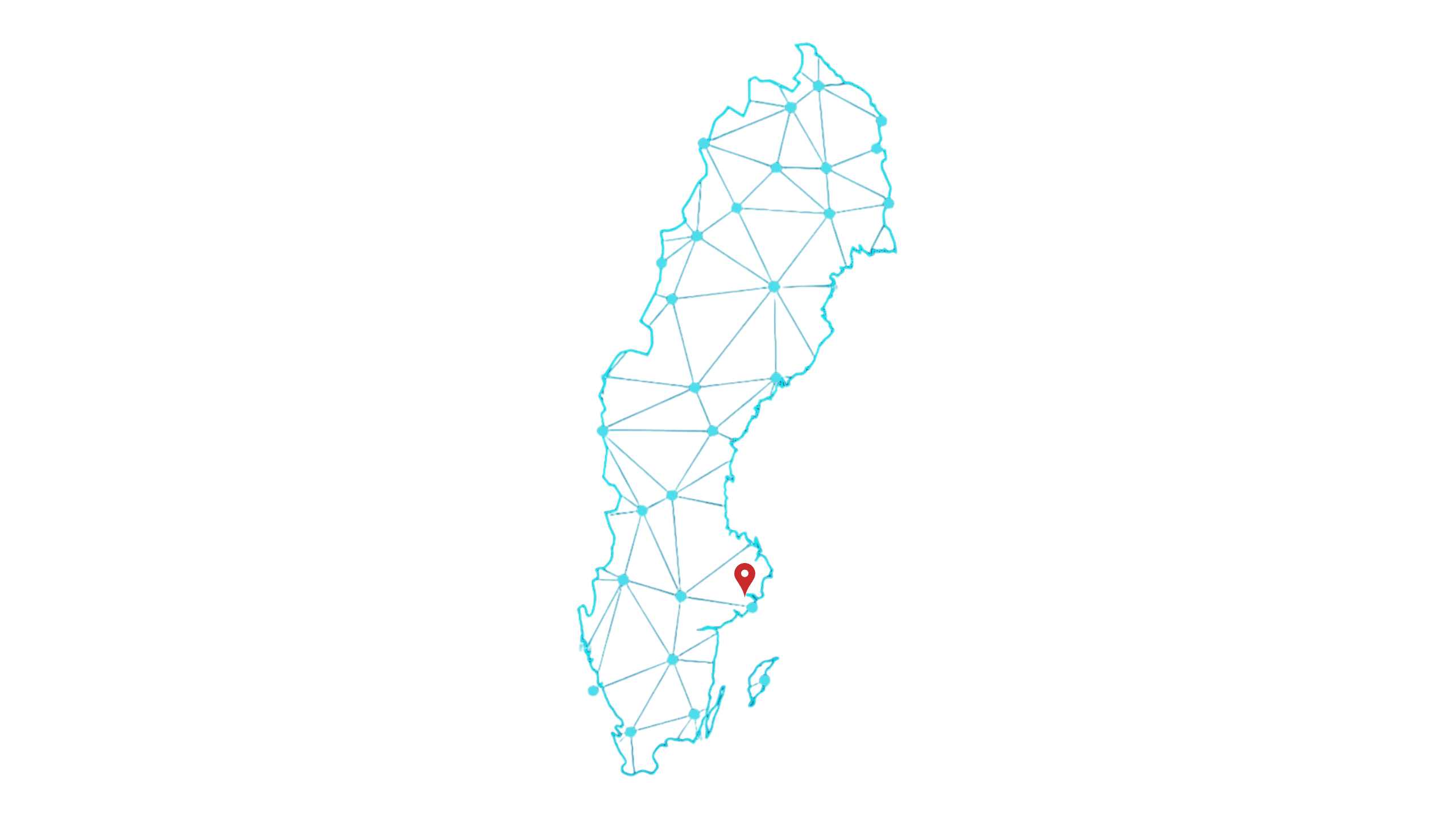 Sweden location pages map