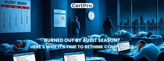 Burned Out by Audit Season Here's Why It's Time to Rethink Compliance