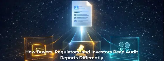 How Buyers, Regulators, and Investors Read Audit Reports Differently