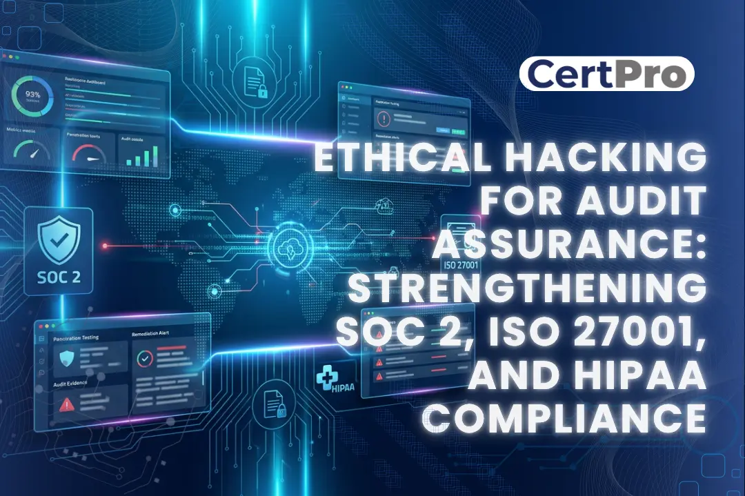 ETHICAL HACKING FOR AUDIT ASSURANCE STRENGTHENING SOC 2, ISO 27001, AND HIPAA COMPLIANCE