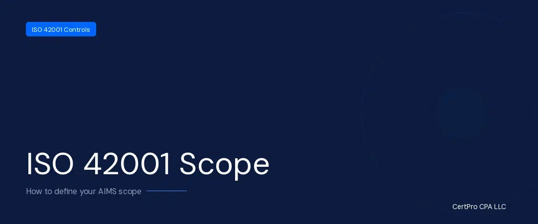 ISO 42001 Scope
