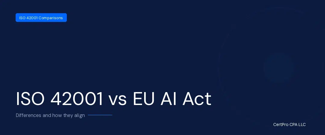 ISO 42001 vs EU AI Act