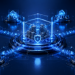 Lidl service provider breach illustration showing secure enterprise retail infrastructure, third-party cybersecurity controls, vendor risk management, and protected digital commerce systems.
