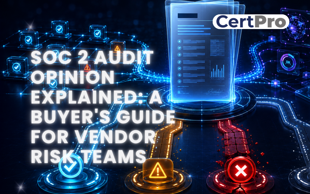SOC 2 AUDIT OPINION EXPLAINED A BUYER'S GUIDE FOR VENDOR RISK TEAMS