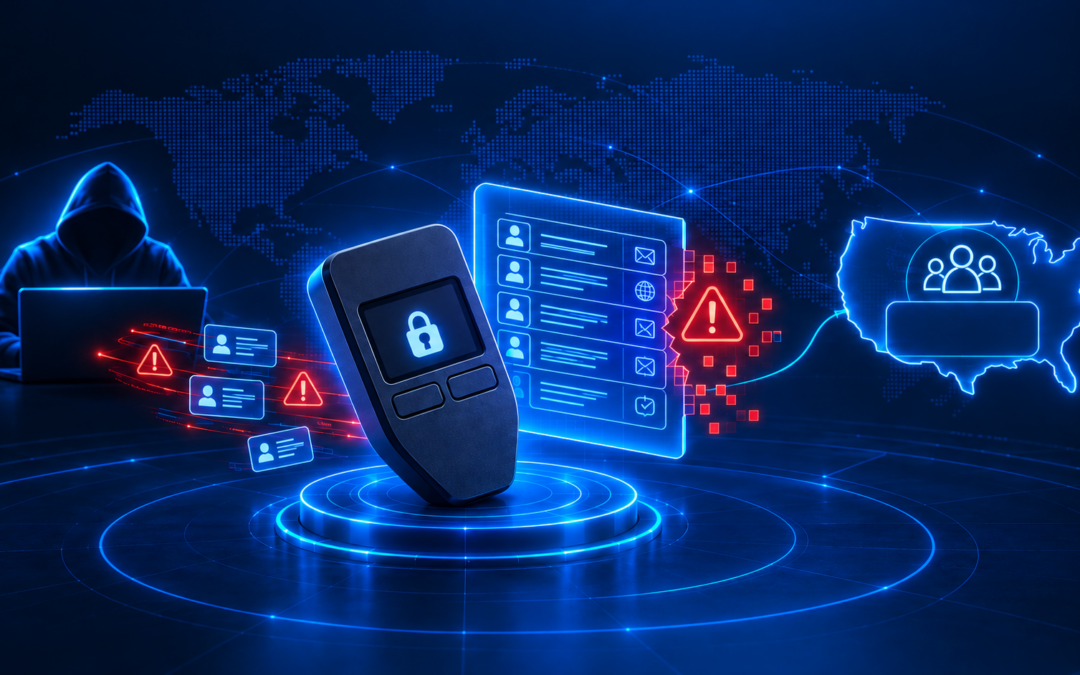 Trezor Reports Data Breach Affected 67,000 More U.S. Customers