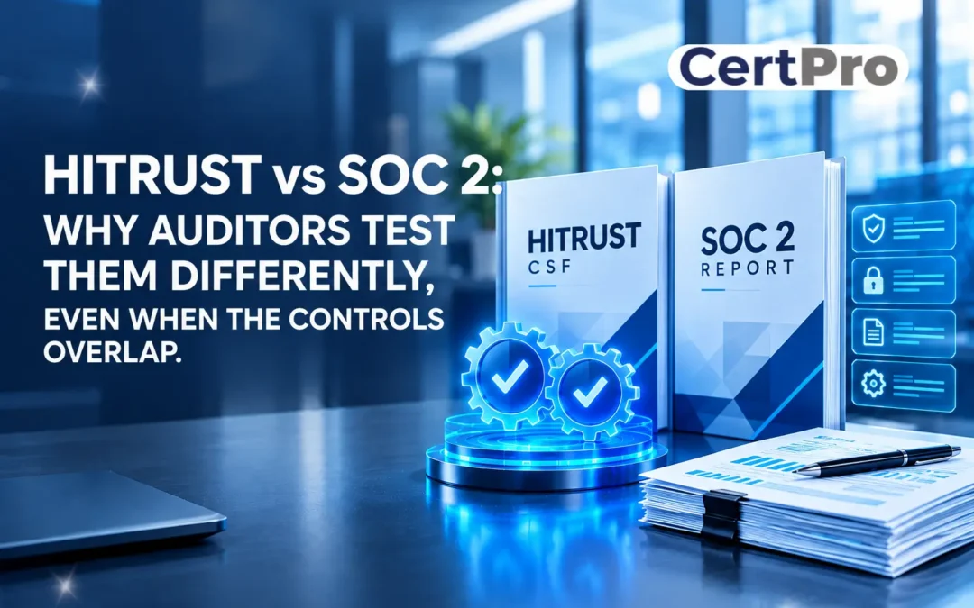 HITRUST vs SOC 2: Why Auditors Test Them Differently
