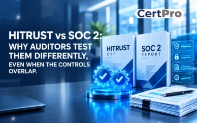 HITRUST vs SOC 2: Why Auditors Test Them Differently, Even When the Controls Overlap