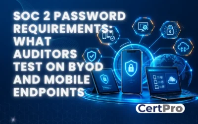 SOC 2 PASSWORD REQUIREMENTS: WHAT AUDITORS TEST ON BYOD AND MOBILE ENDPOINTS